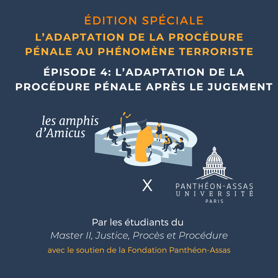 ÉPISODE 4: L’adaptation de la procédure pénale après le jugement ÉPISODE 4: L’adaptation de la procédure pénale après le jugement